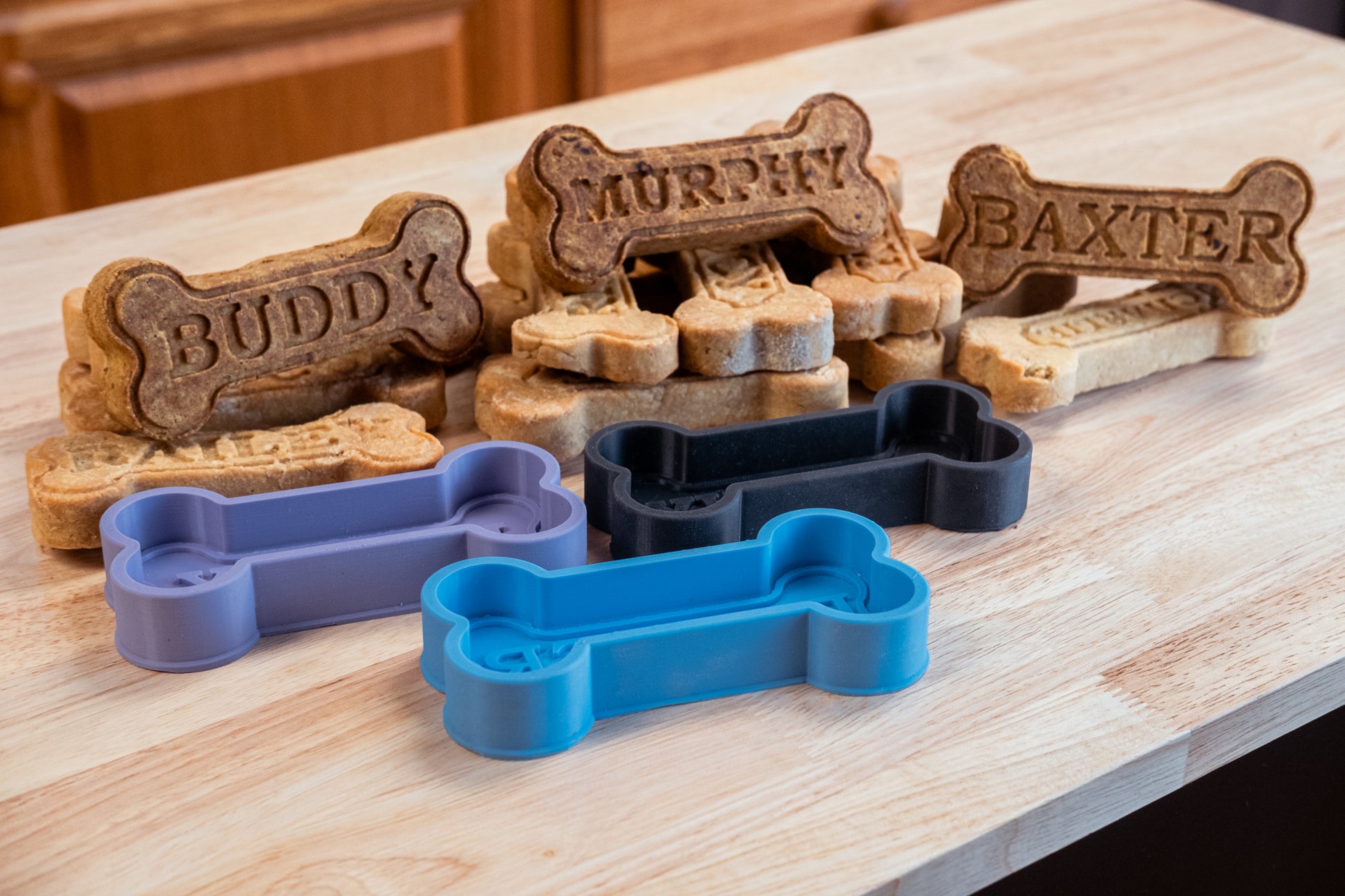Custom Dog Treat Mold Personalized Dog Biscuit Silicone Mold With Your  Dog's Name Dog Lover's Gift 